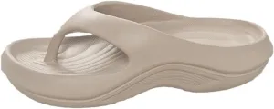 Arch Support Flip Flops for Women Plantar Fasciitis Orthopedic Sandals Pillow Soft Summer Beach Shoes Non-Slip Walking Platform Recovery Flipflops Slides Unisex Comfortable Cloud Slippers