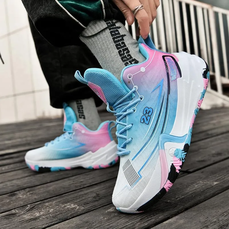 Basketball Shoes for Women and Men, Lightweight Non Slip Outdoor Sports Fashion Sneakers