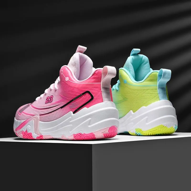 Basketball Shoes for Women and Men, Lightweight Non Slip Outdoor Sports Fashion Sneakers
