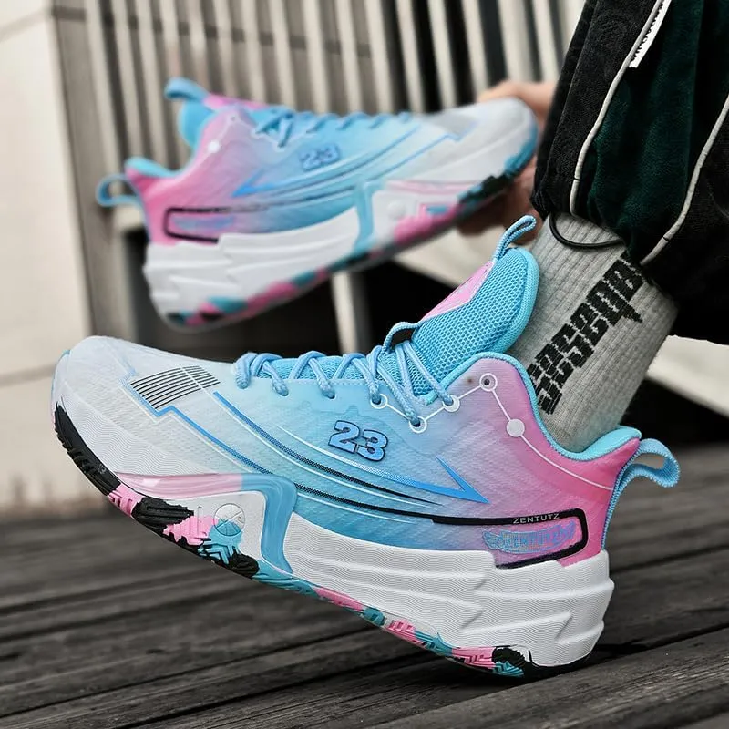 Basketball Shoes for Women and Men, Lightweight Non Slip Outdoor Sports Fashion Sneakers