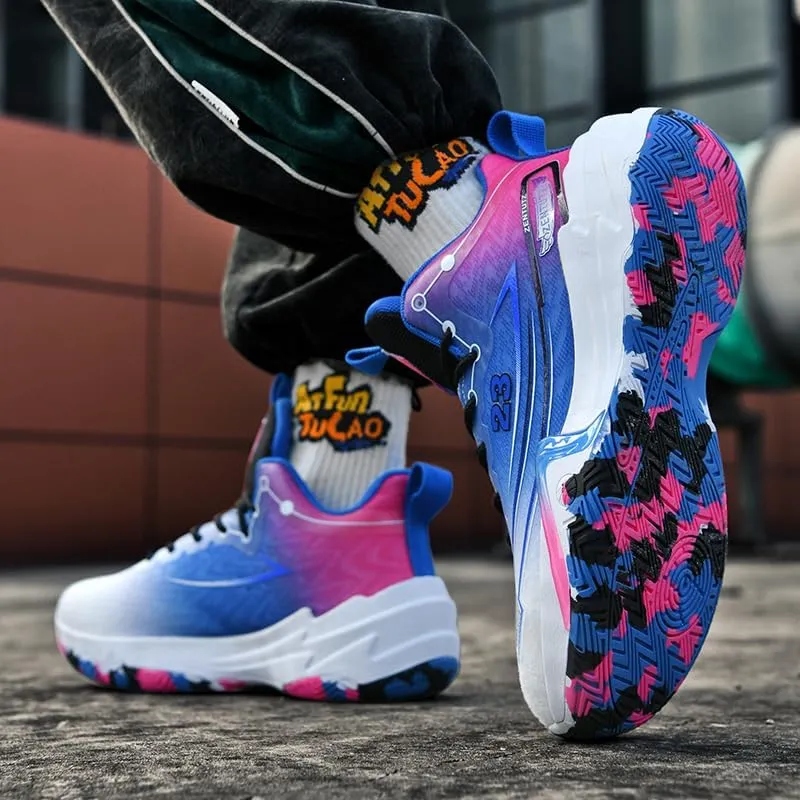 Basketball Shoes for Women and Men, Lightweight Non Slip Outdoor Sports Fashion Sneakers