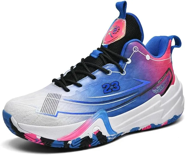 Basketball Shoes for Women and Men, Lightweight Non Slip Outdoor Sports Fashion Sneakers
