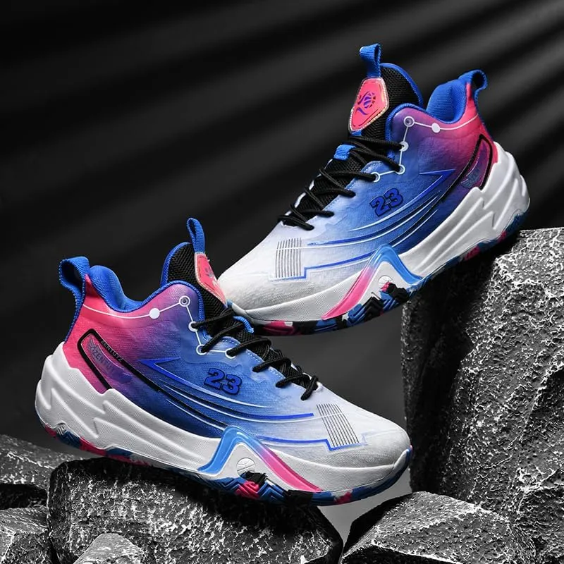 Basketball Shoes for Women and Men, Lightweight Non Slip Outdoor Sports Fashion Sneakers
