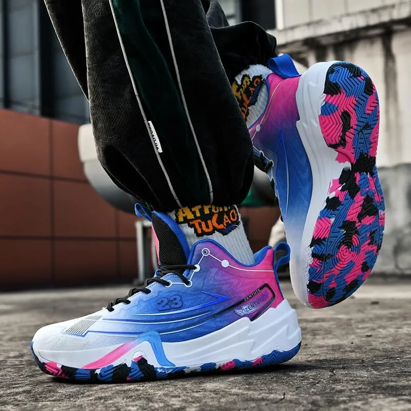 Basketball Shoes for Women and Men, Lightweight Non Slip Outdoor Sports Fashion Sneakers