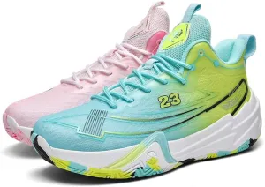 Basketball Shoes for Women and Men, Lightweight Non Slip Outdoor Sports Fashion Sneakers