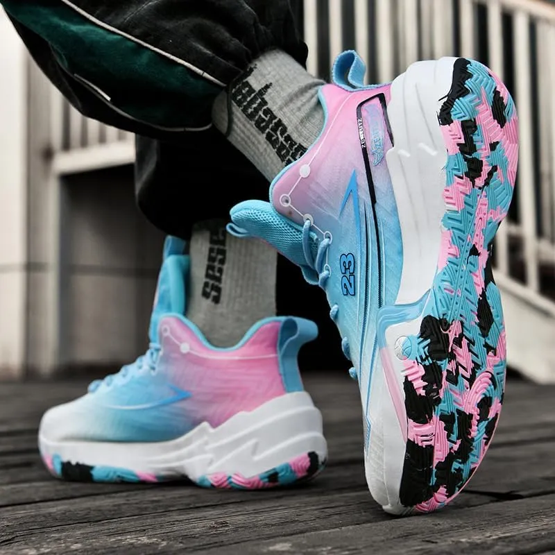 Basketball Shoes for Women and Men, Lightweight Non Slip Outdoor Sports Fashion Sneakers
