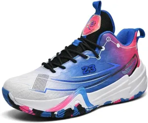 Basketball Shoes for Women and Men, Lightweight Non Slip Outdoor Sports Fashion Sneakers