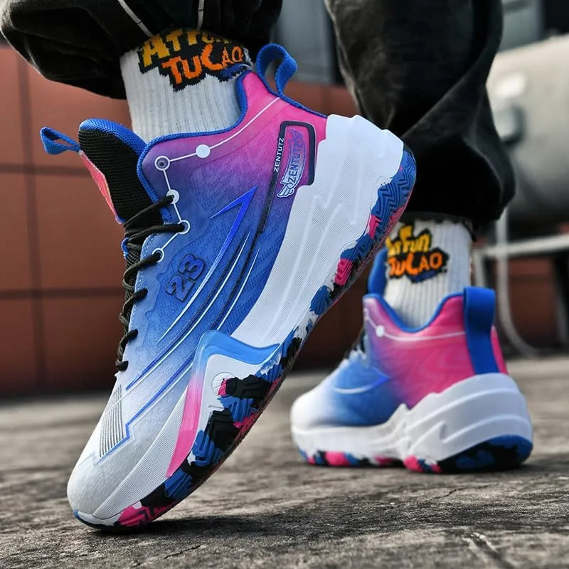 Basketball Shoes for Women and Men, Lightweight Non Slip Outdoor Sports Fashion Sneakers