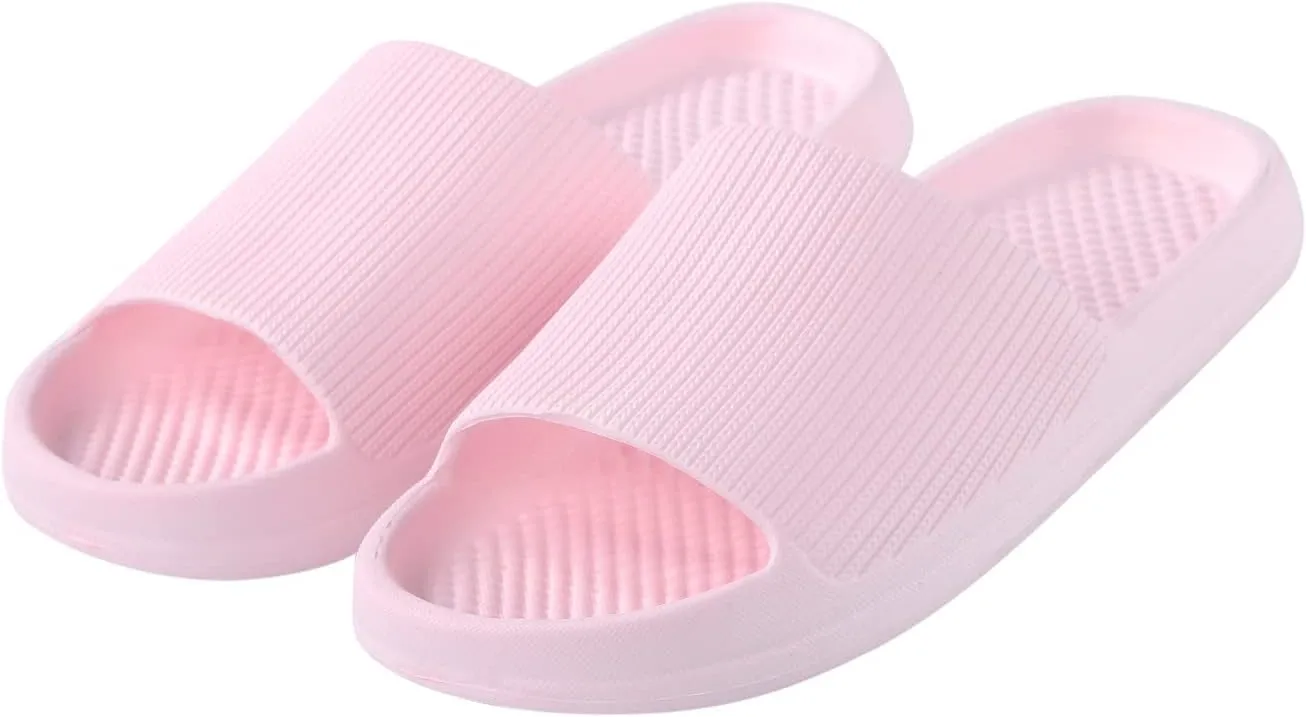 Bath Slippers Men's Shower Shoes Shower Sandals Slippers for Men Travel Sandals Women Indoor Slipper for Gym Soft Sole