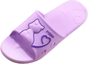 Bath Slippers Women and Men Indoor Slipper Womens Cloud Slides Pillow Slippers Dry Quickly Drainage Hole Non Slip