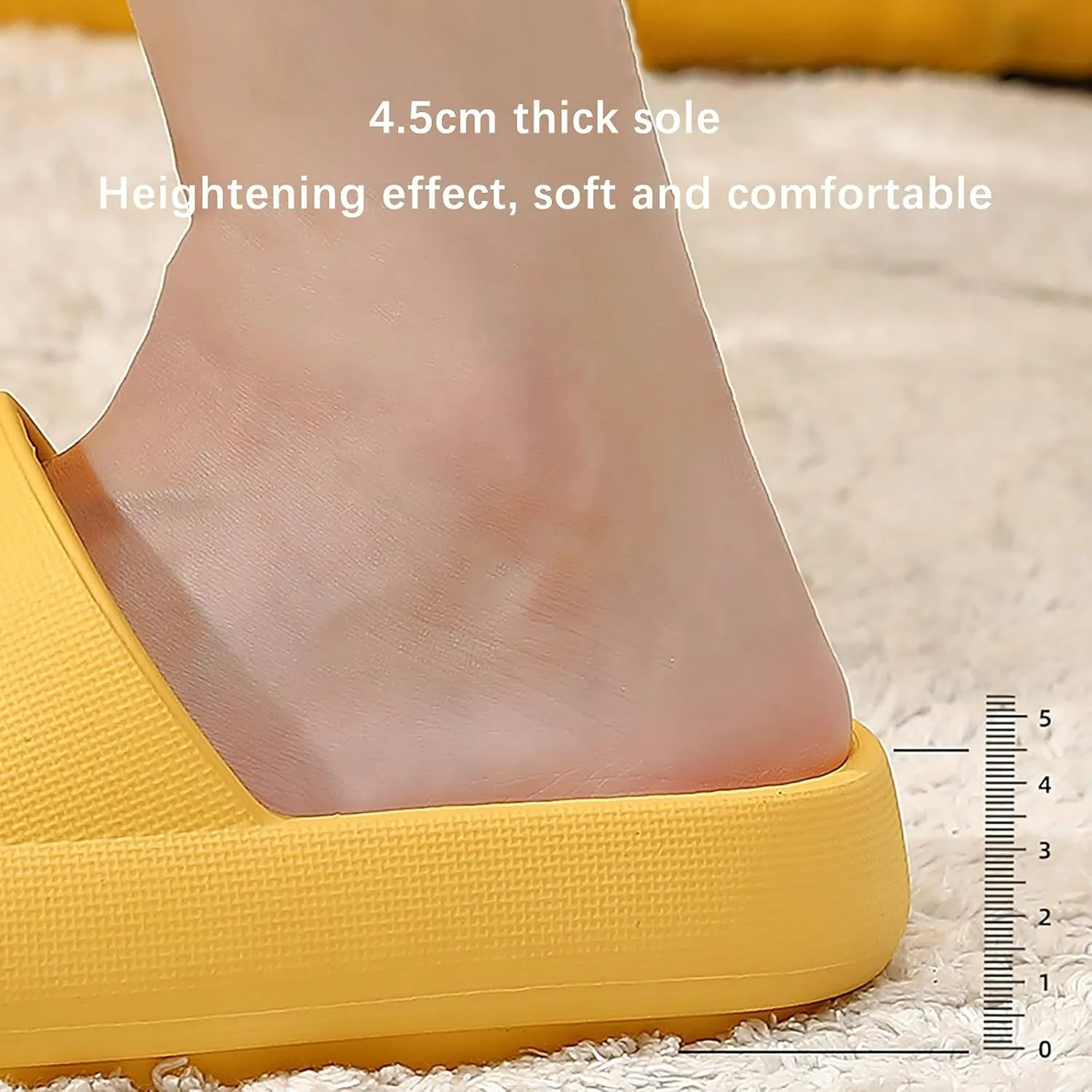 Bathroom Slippers Men Shower Shoes Women Cloud Slippers for Men Womens Slides Indoor Non Slip Bathroom