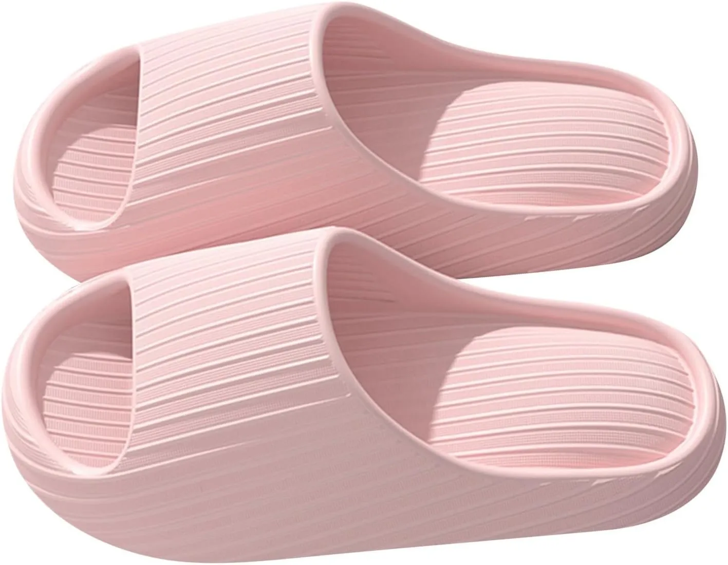 Bathroom Slippers Men Shower Slides for Women Bedroom Pool with Drainage Hole Comfortable Quick Drying