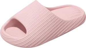 Bathroom Slippers Men Shower Slides for Women Bedroom Pool with Drainage Hole Comfortable Quick Drying