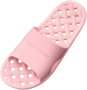 Bathroom Slippers Men Slides for Women Mens Slippers Womens Slides Lightweight Beach Bathroom