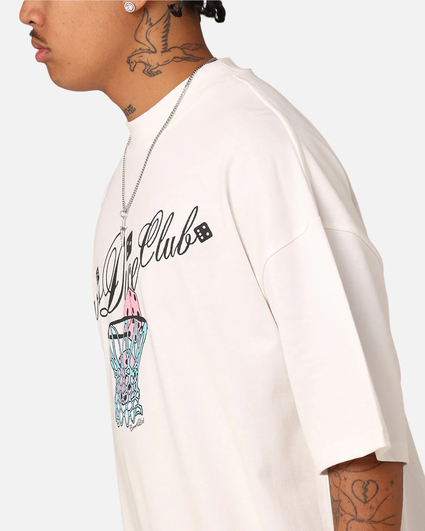 Carré Hooper Oversized T-Shirt Off White