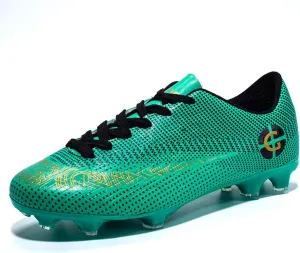 CERYTHRINA Kids Athletic Soccer Shoes Boys Girls Professional Football Shoes Mens Youth Comfortable and Breathable Football Cleats Training Sneakers