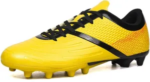 DHOVOR Big Boys Soccer Cleats Football Shoes for Kids Football Cleats Professional Athletic Training Soccer Shoes