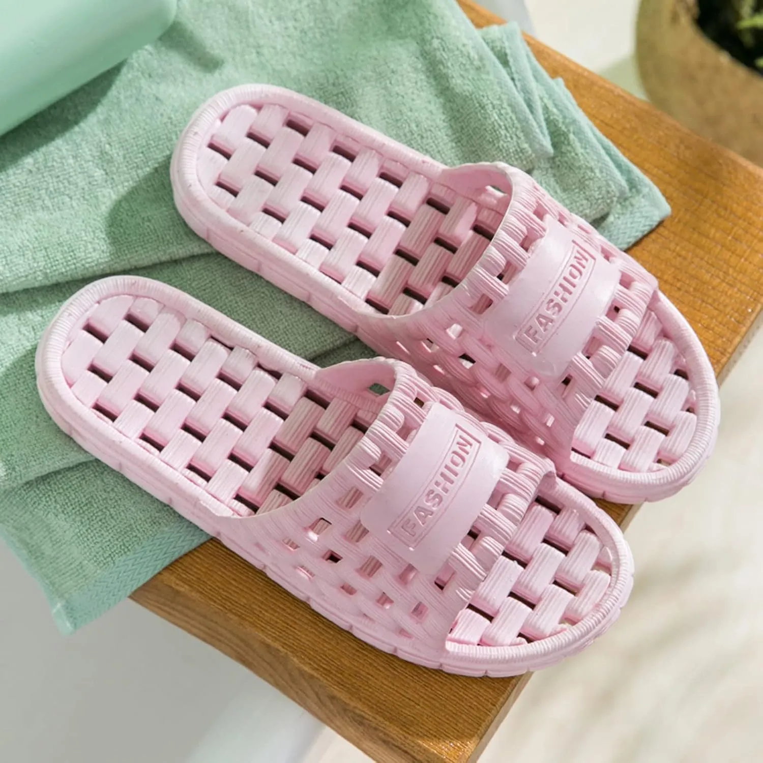 Indoor Slipper Mens Cloud Slides Womens Pillow Slippers Showers Sandals Shower Slides Open Toe Room Spa Living
