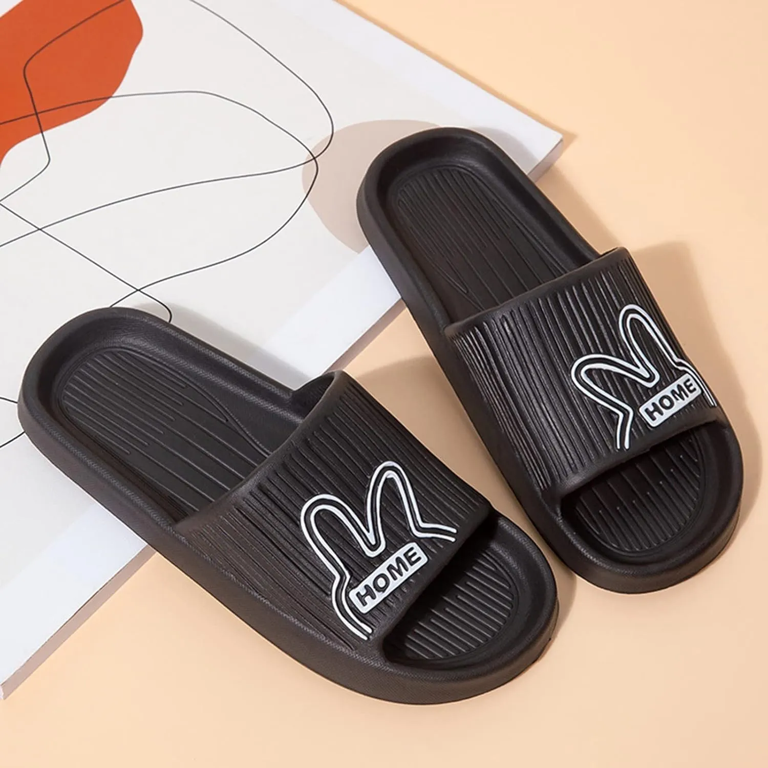 Indoor Slipper Womens Bathroom Slipper Mens Pillow Slippers Showers Sandals Dry Quickly Drainage Hole Water Shoe