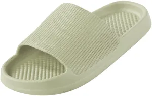 Indoor Slippers Women Slides Shower Slippers Men Womens Shower Shoes with Drainage Hole Water Shoe for Beach, Showers