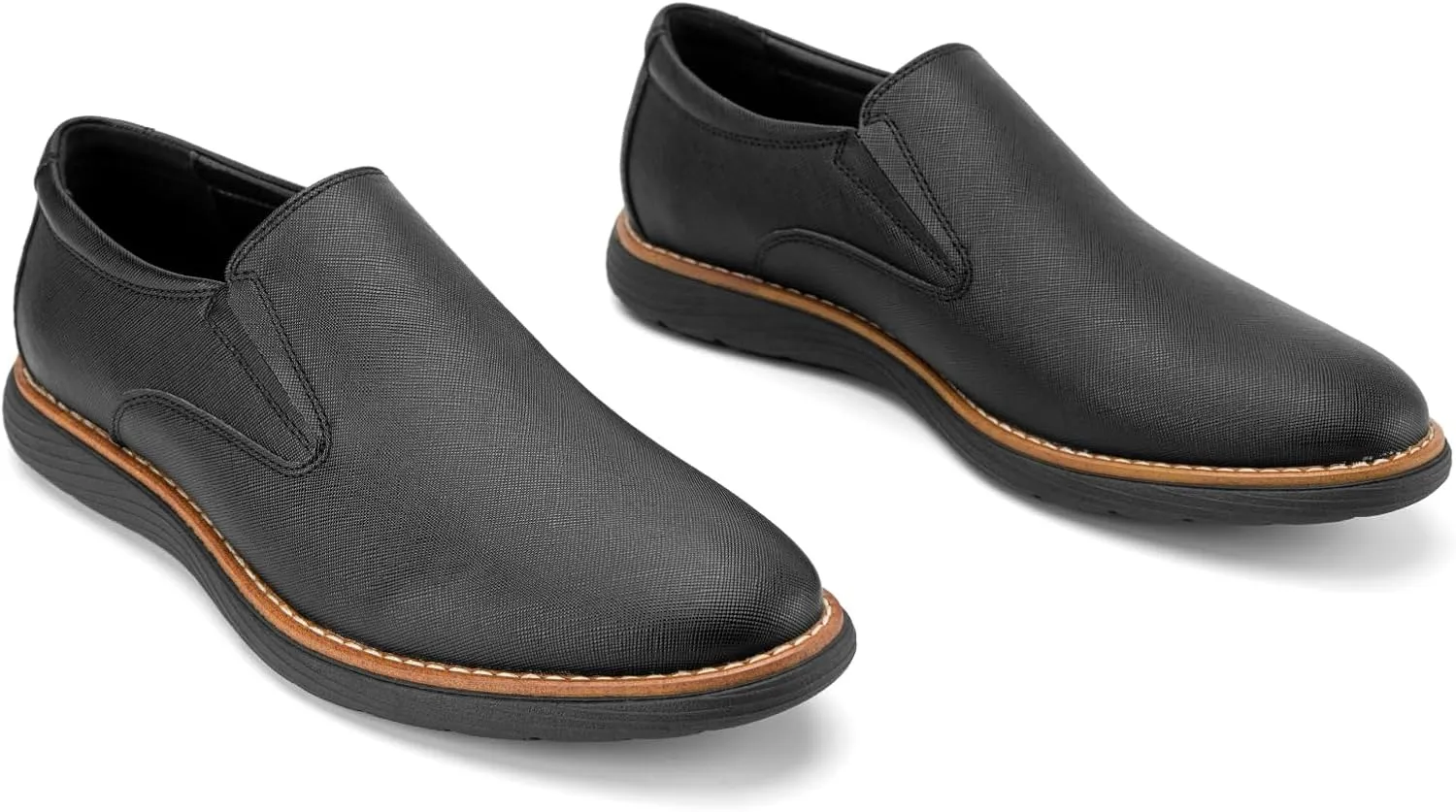 JITAI Mens Loafers Shoes Slip On Driving Shoes Casual Dress Loafer Business Fashion Shoes