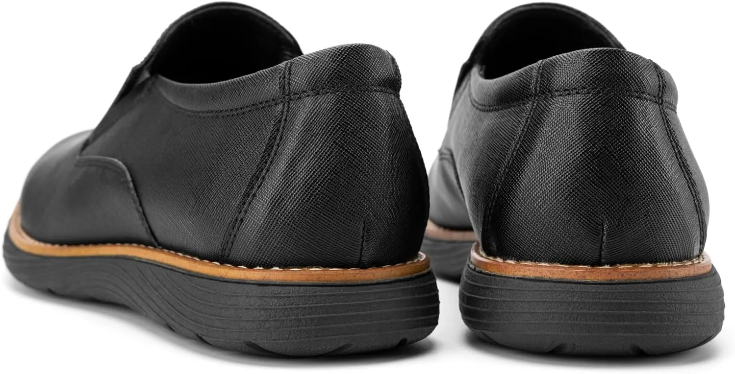 JITAI Mens Loafers Shoes Slip On Driving Shoes Casual Dress Loafer Business Fashion Shoes
