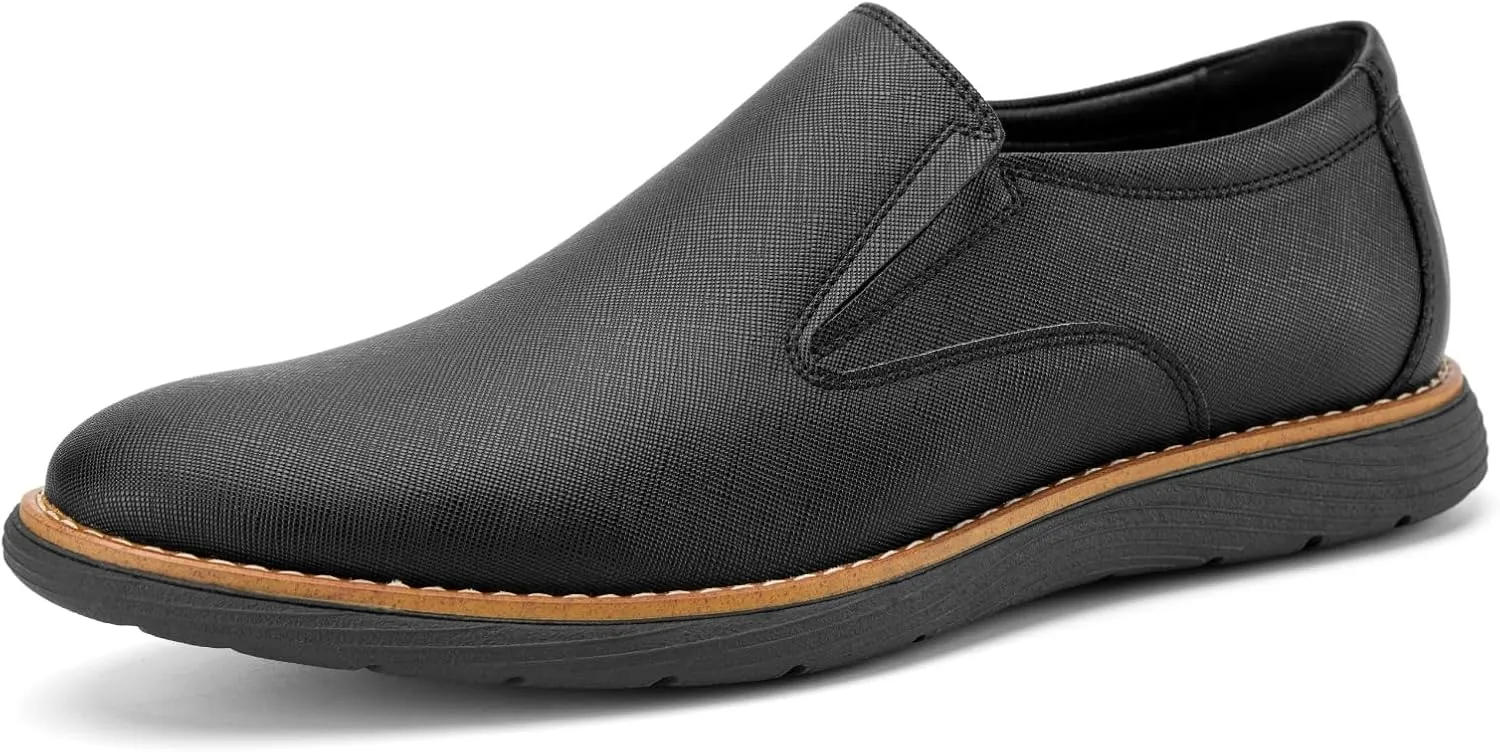JITAI Mens Loafers Shoes Slip On Driving Shoes Casual Dress Loafer Business Fashion Shoes