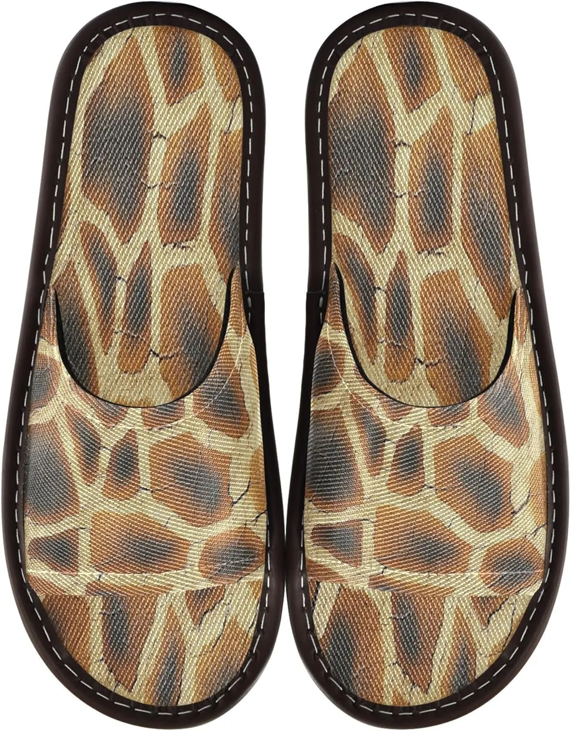 KLL Bathroom Slippers for Men Women Indoor Portable Cute Home Beach Non Slip Sandals for Pool, Hotel, Travel