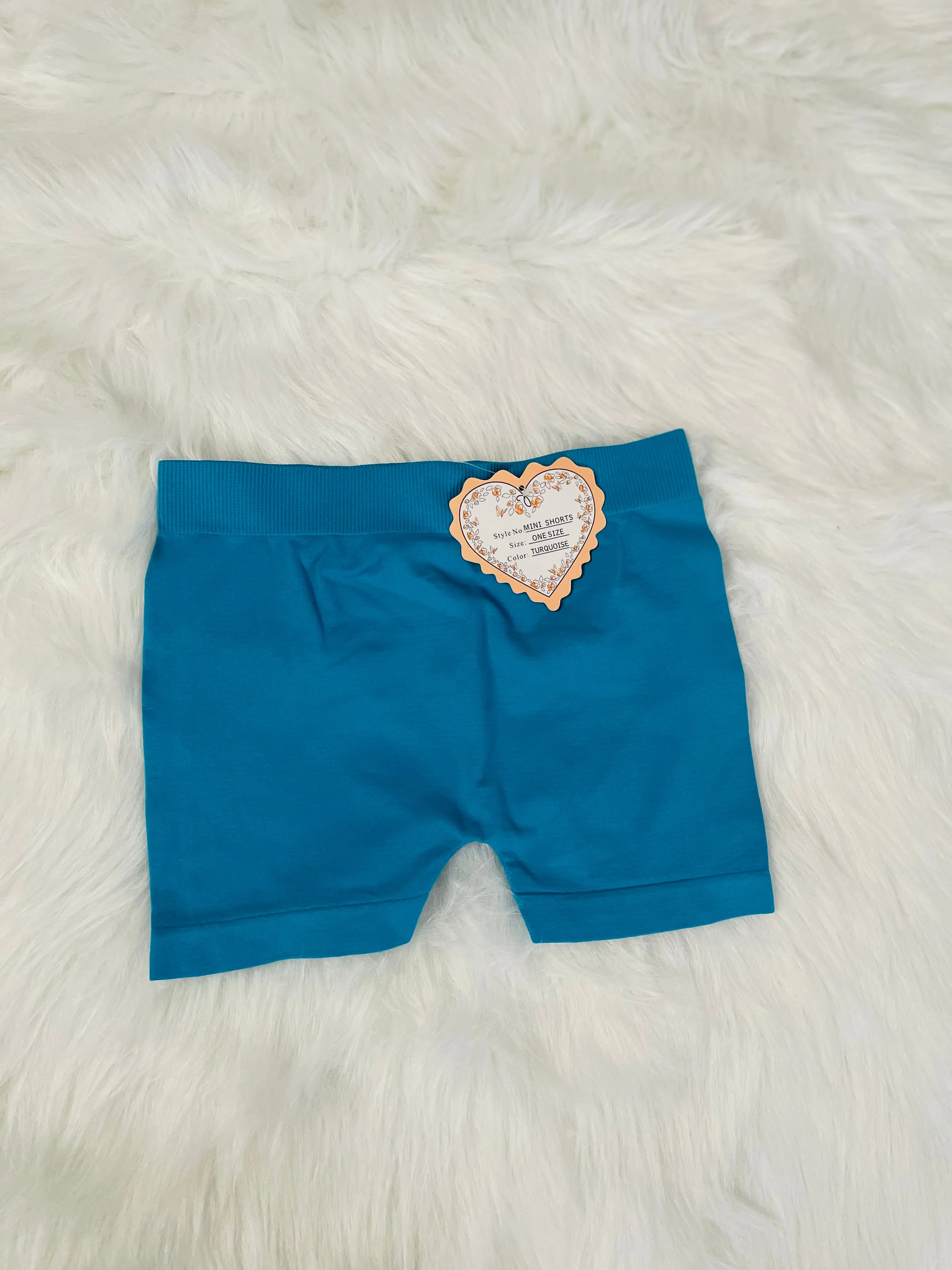 Let Me See You Walk One Size Seamless Mini Shorts