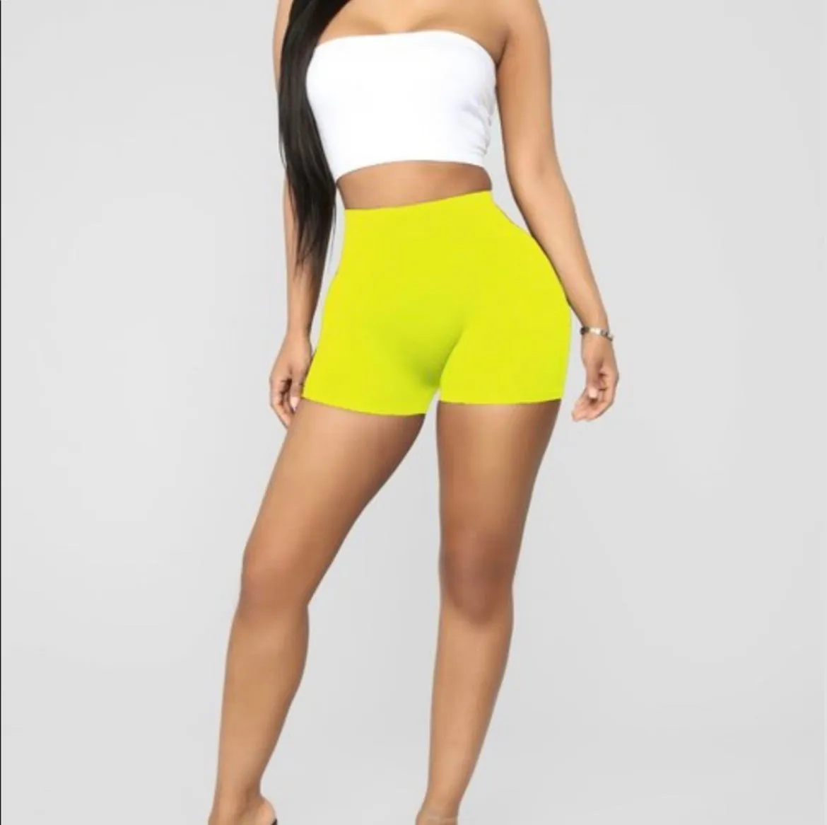 Let Me See You Walk One Size Seamless Mini Shorts