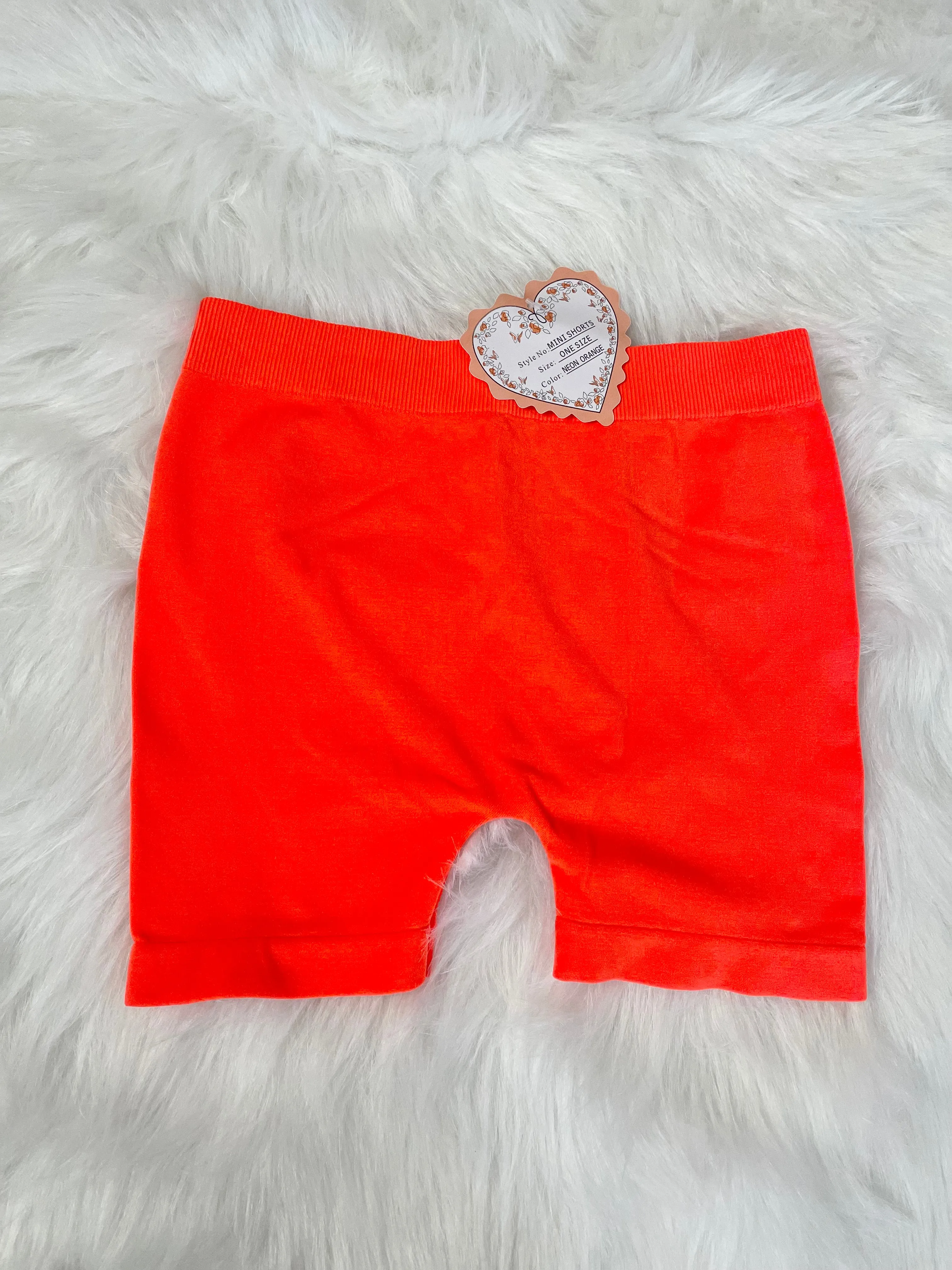 Let Me See You Walk One Size Seamless Mini Shorts