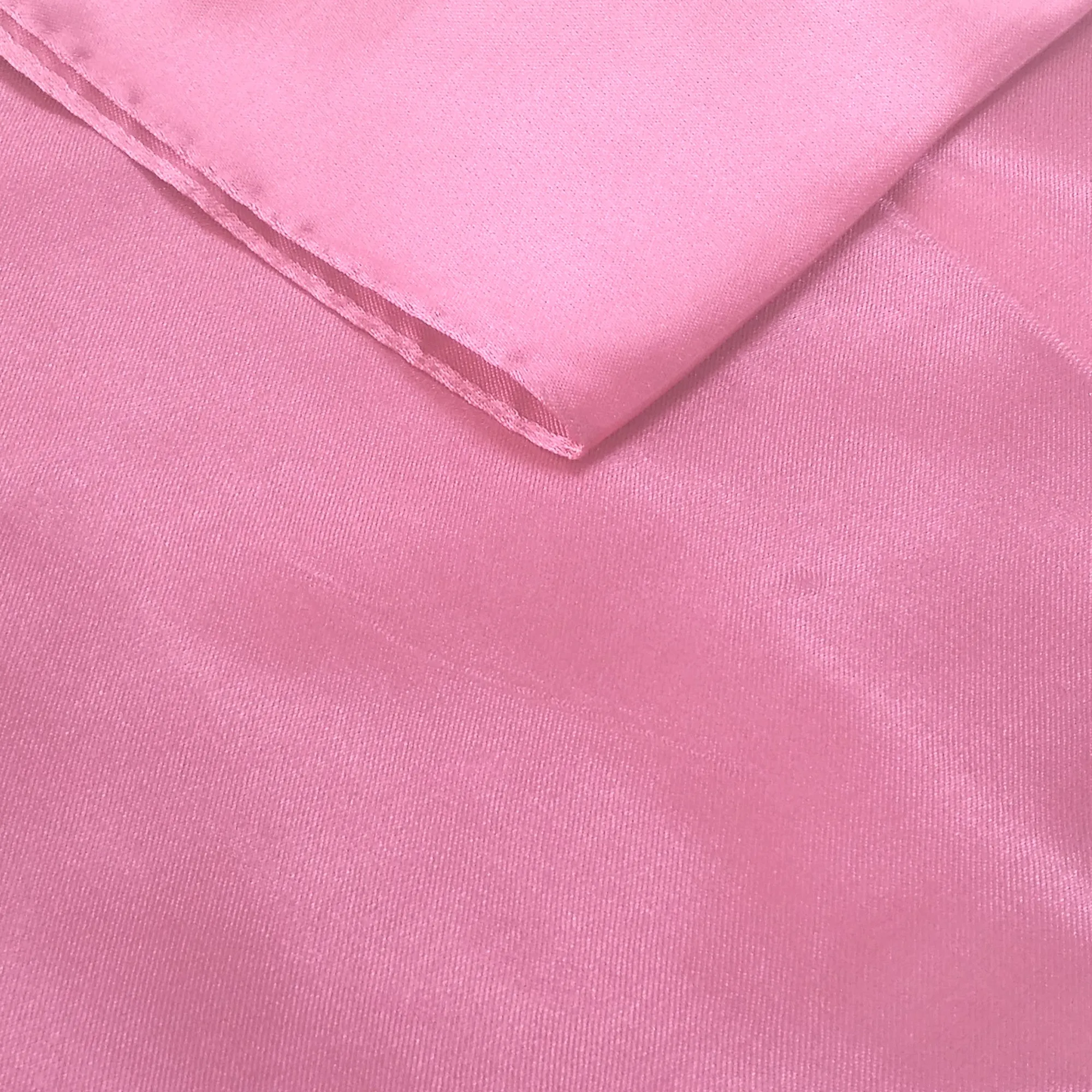 Light Pink Satin Table Runner