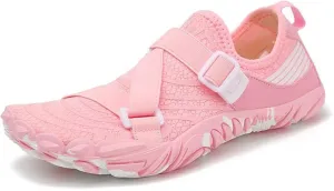 Lovers Hiking Water Shoes,Summer Quick Dry Pool Surf Barefoot Shoes Women,Fashion Breathable Lightweight Beach Swim Shoes for Men,with Draining Hole,for Cycling/Fitness