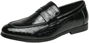 Luxury Leather Men's Loafers, Tassel Dress Oxford Shoes for Driving, Hiking, and Casual Business, Comfortable Slip-On Shoes