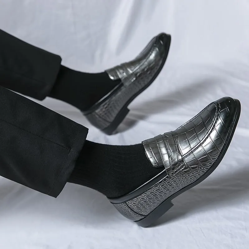 Luxury Leather Men's Loafers, Tassel Dress Oxford Shoes for Driving, Hiking, and Casual Business, Comfortable Slip-On Shoes