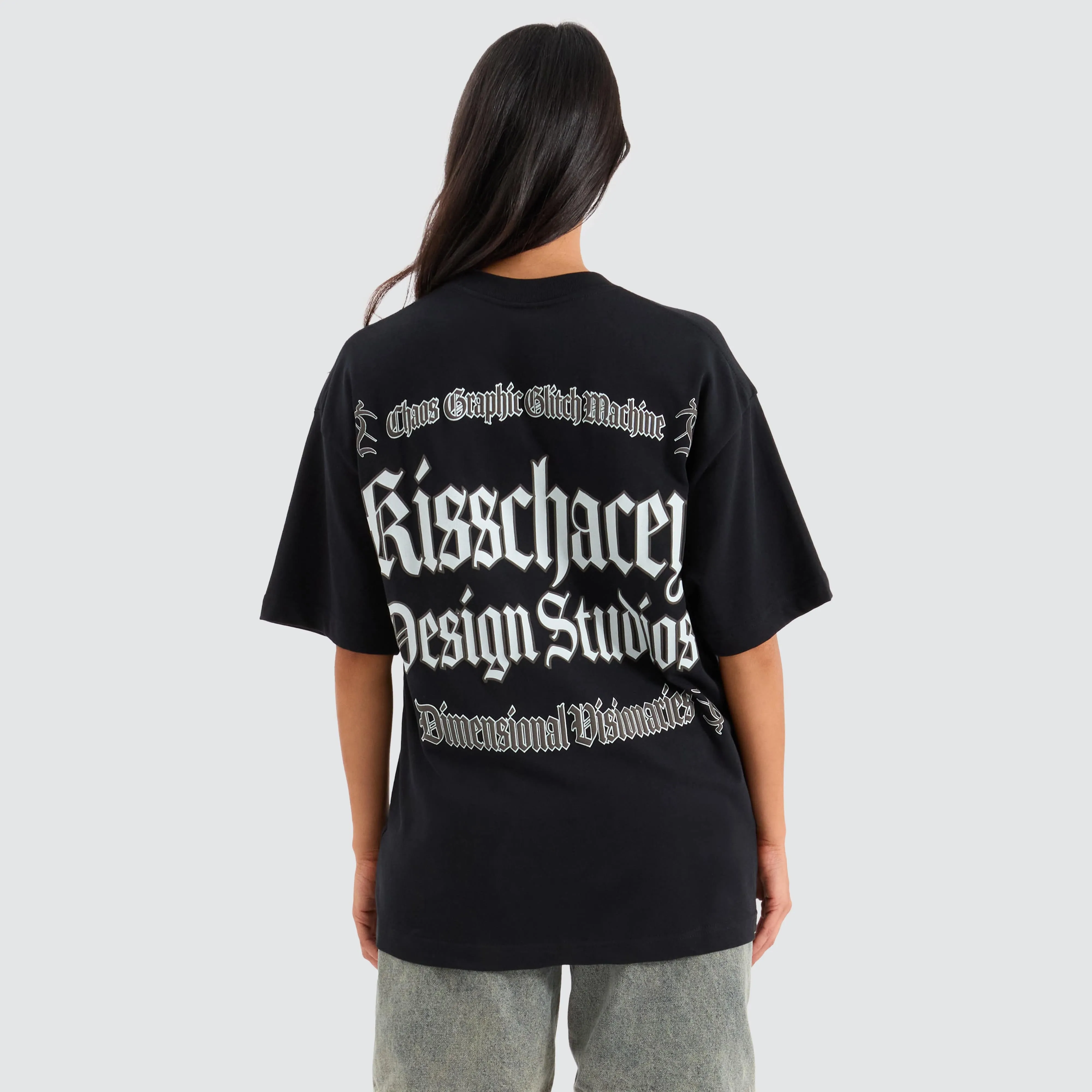 Machine Street Tee Anthracite Black