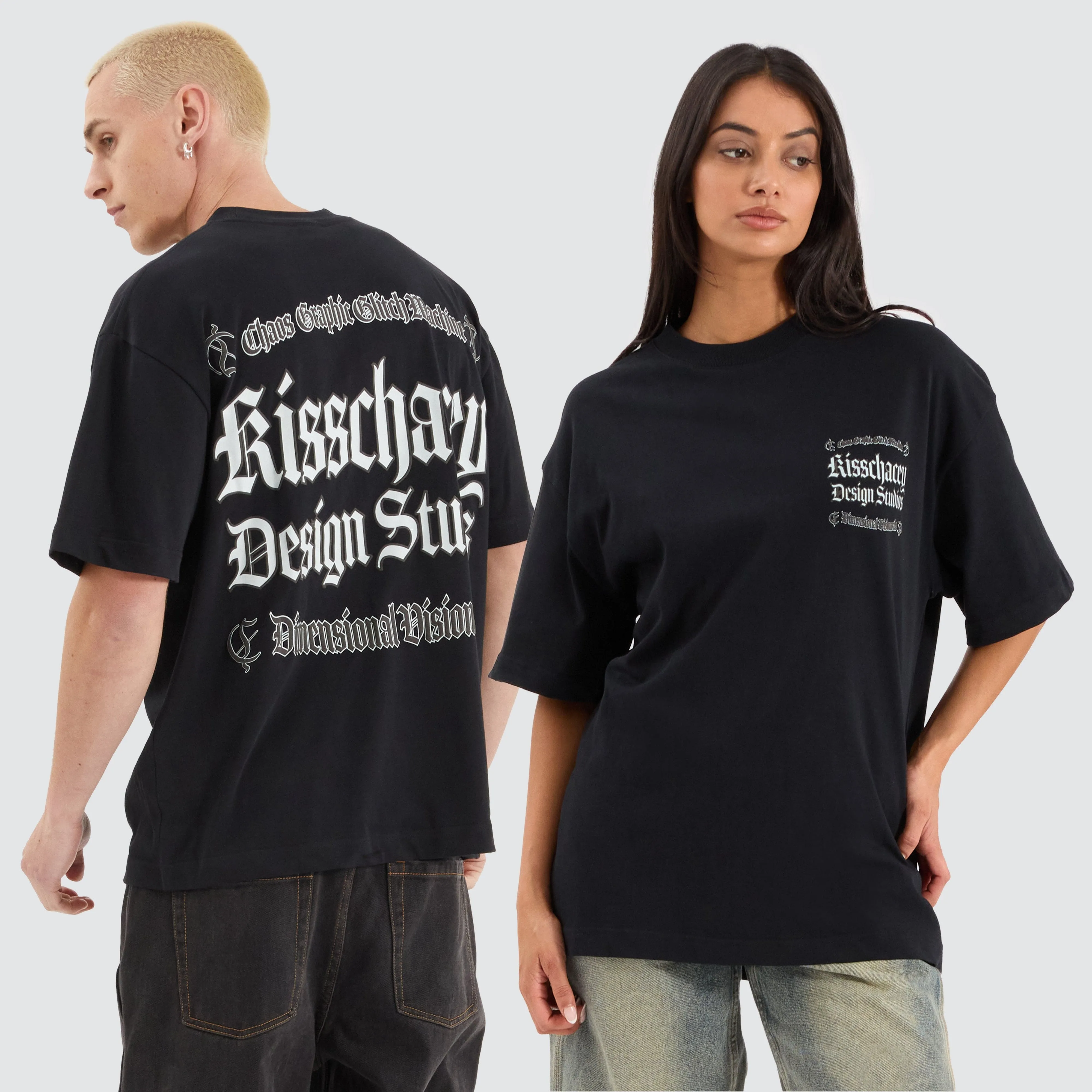 Machine Street Tee Anthracite Black