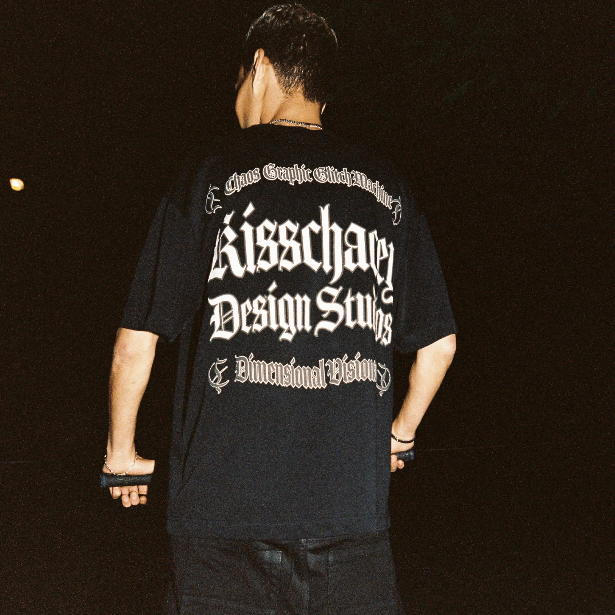 Machine Street Tee Anthracite Black