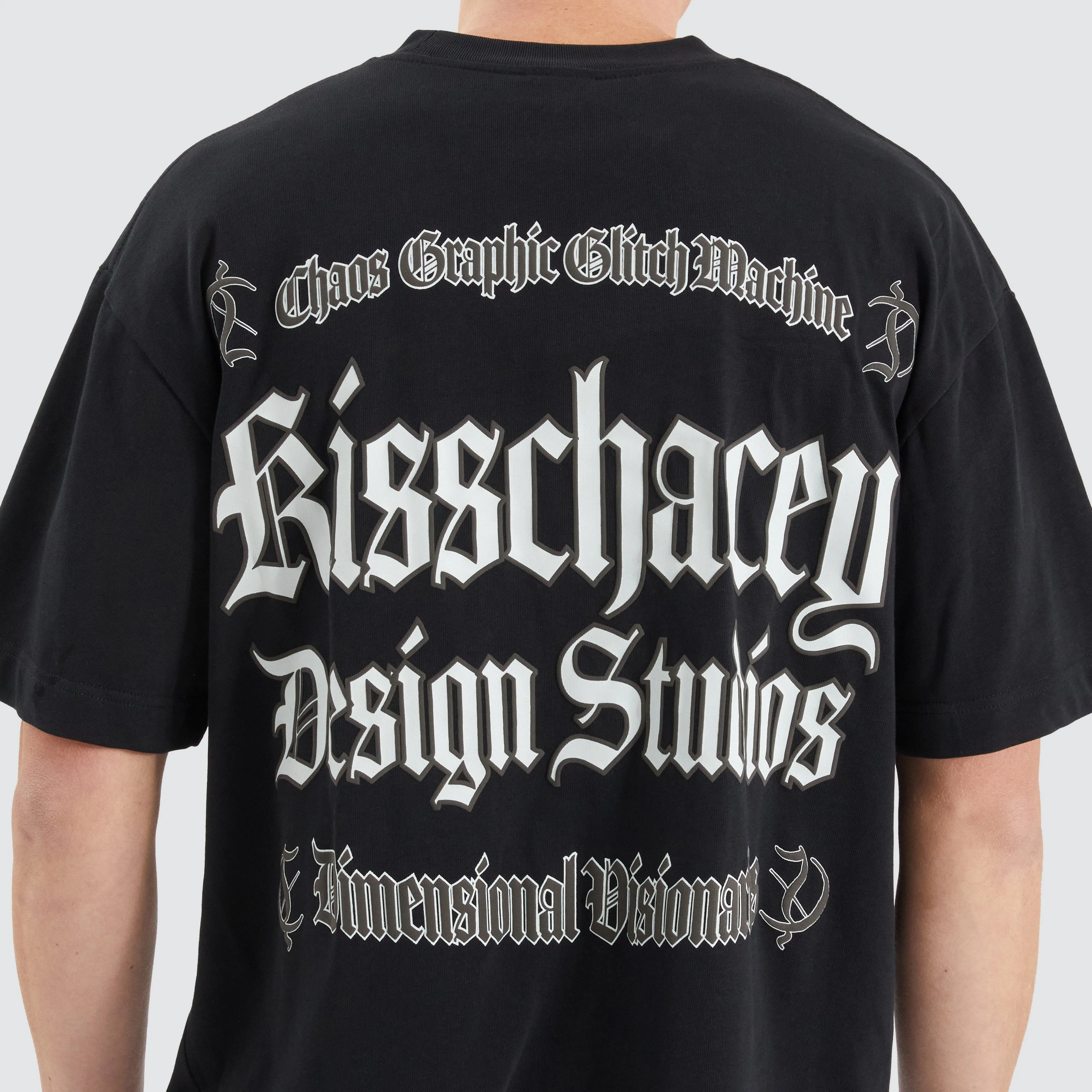 Machine Street Tee Anthracite Black