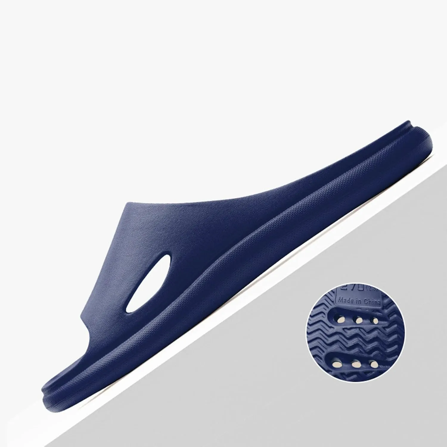 Men and Women Same Couples Quick Drying Slip Leakage Thick Soled Soft Soled Solid Women's Slipper Womens Slippers Open