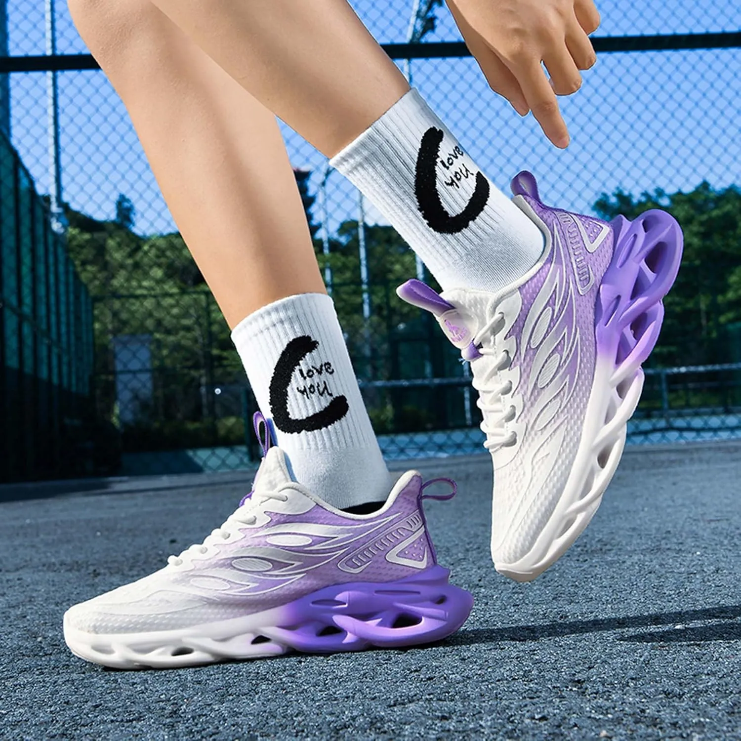 Men's Basketball Shoes Team Sports Shoes Comfortable Competition Shoes Sports Shoes Cross Training Shoes Wear-Resistant Durable Walking Shoes Arch Support Running Shoes