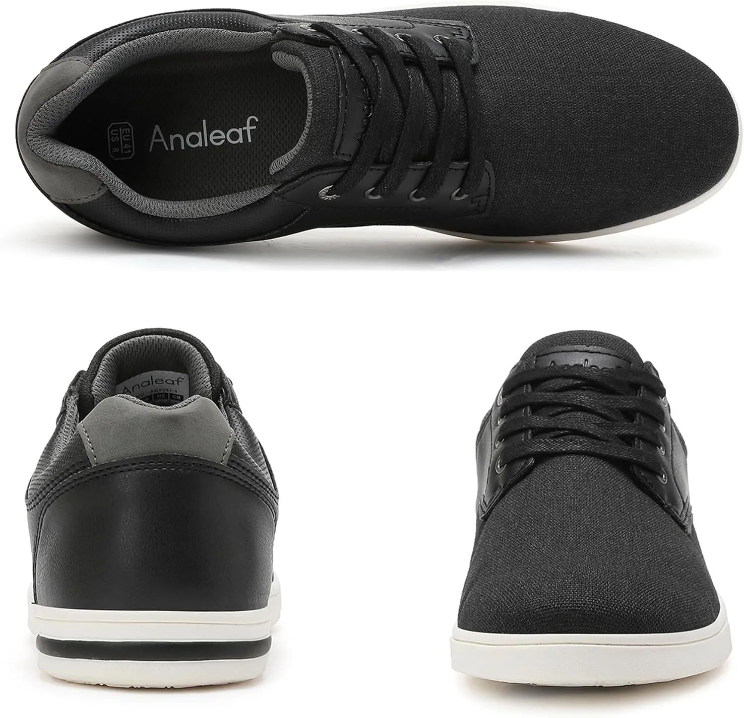 Mens Casual Shoes Fashion Dress Sneakers Breathable Business Shoes