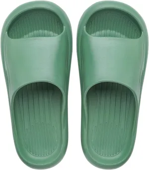 Men's Cloud Slides Pillow Slippers for Shower Sandals Flat Sandals