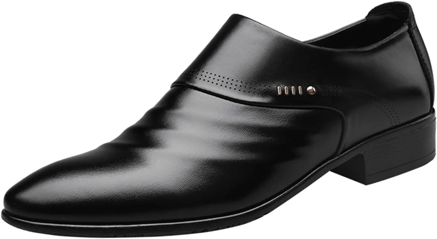 Mens Formal Shoes Dress Loafers Smart Slip-on Shoes Wedding Office Business Casual Loafer for Men
