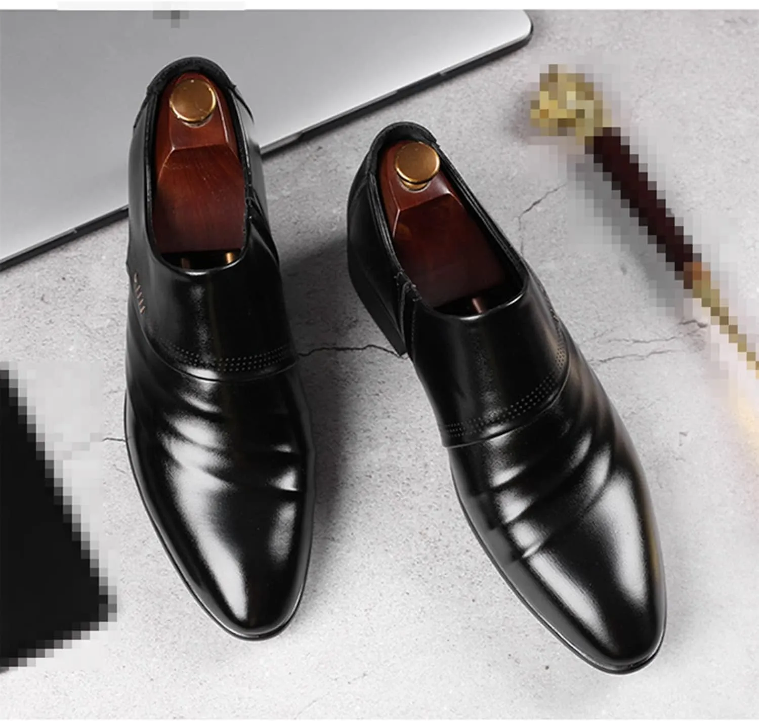 Mens Formal Shoes Dress Loafers Smart Slip-on Shoes Wedding Office Business Casual Loafer for Men
