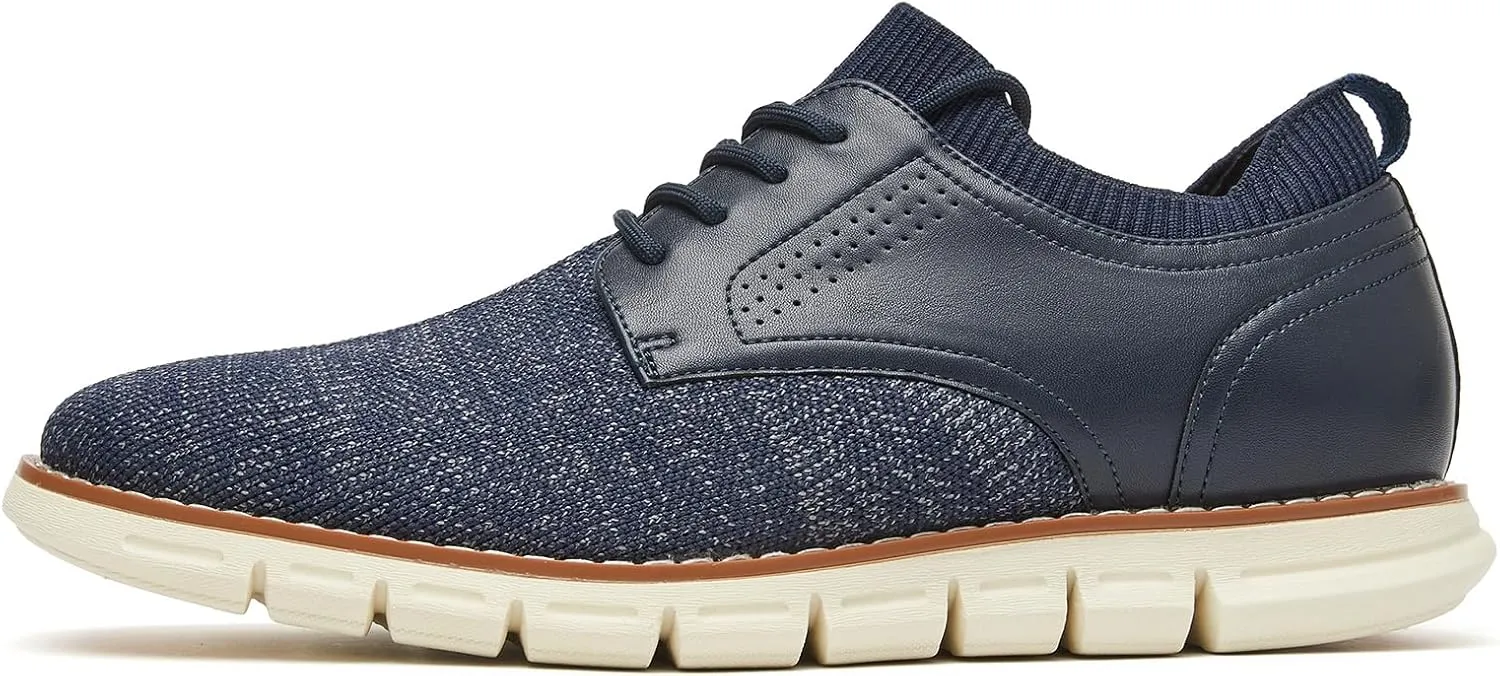 Men's Lightweight Casual Dress Sneakers Breathable Dress Oxfords Shoes Comfortable Walking Shoes Tennis for Business Work Office