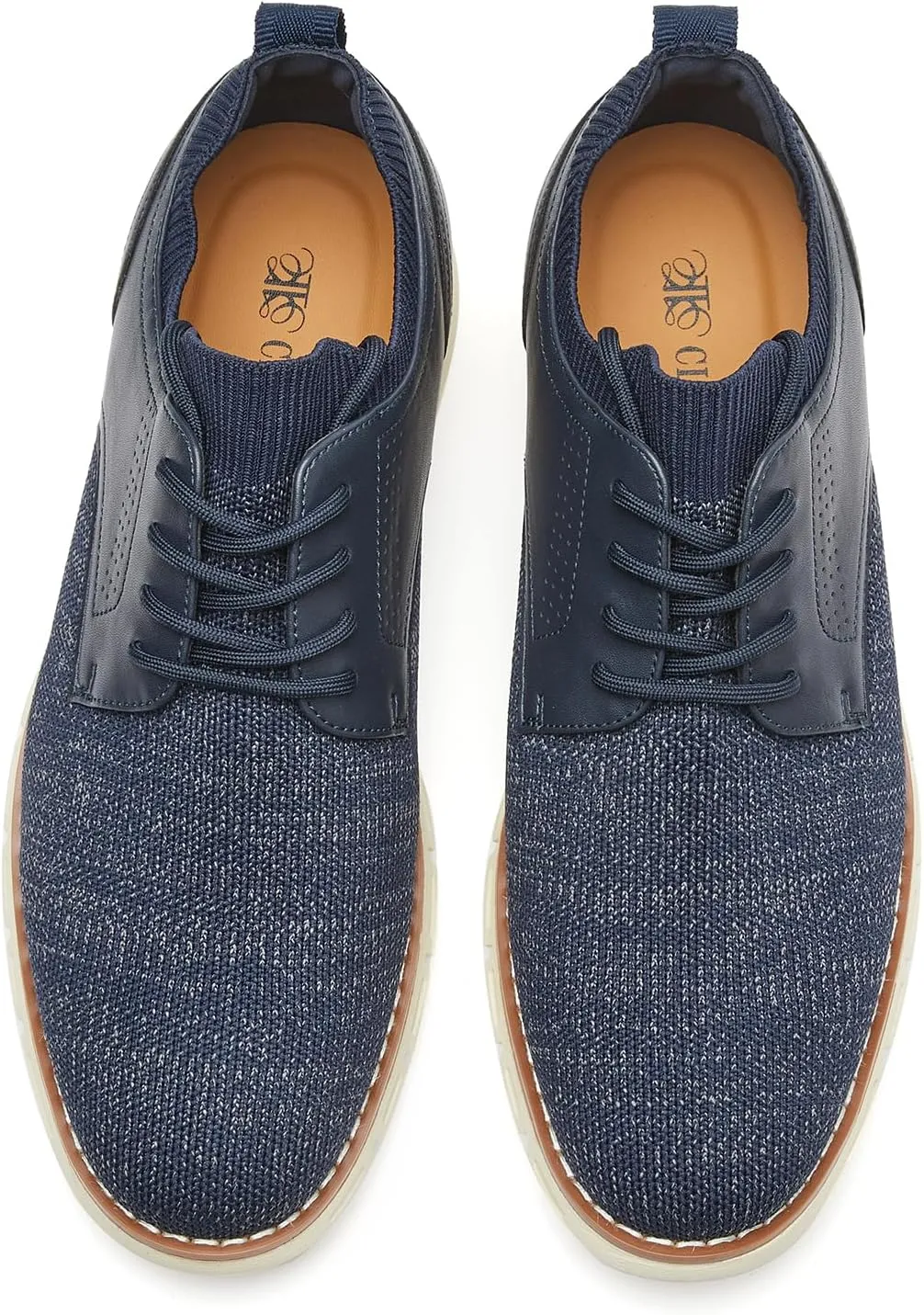 Men's Lightweight Casual Dress Sneakers Breathable Dress Oxfords Shoes Comfortable Walking Shoes Tennis for Business Work Office