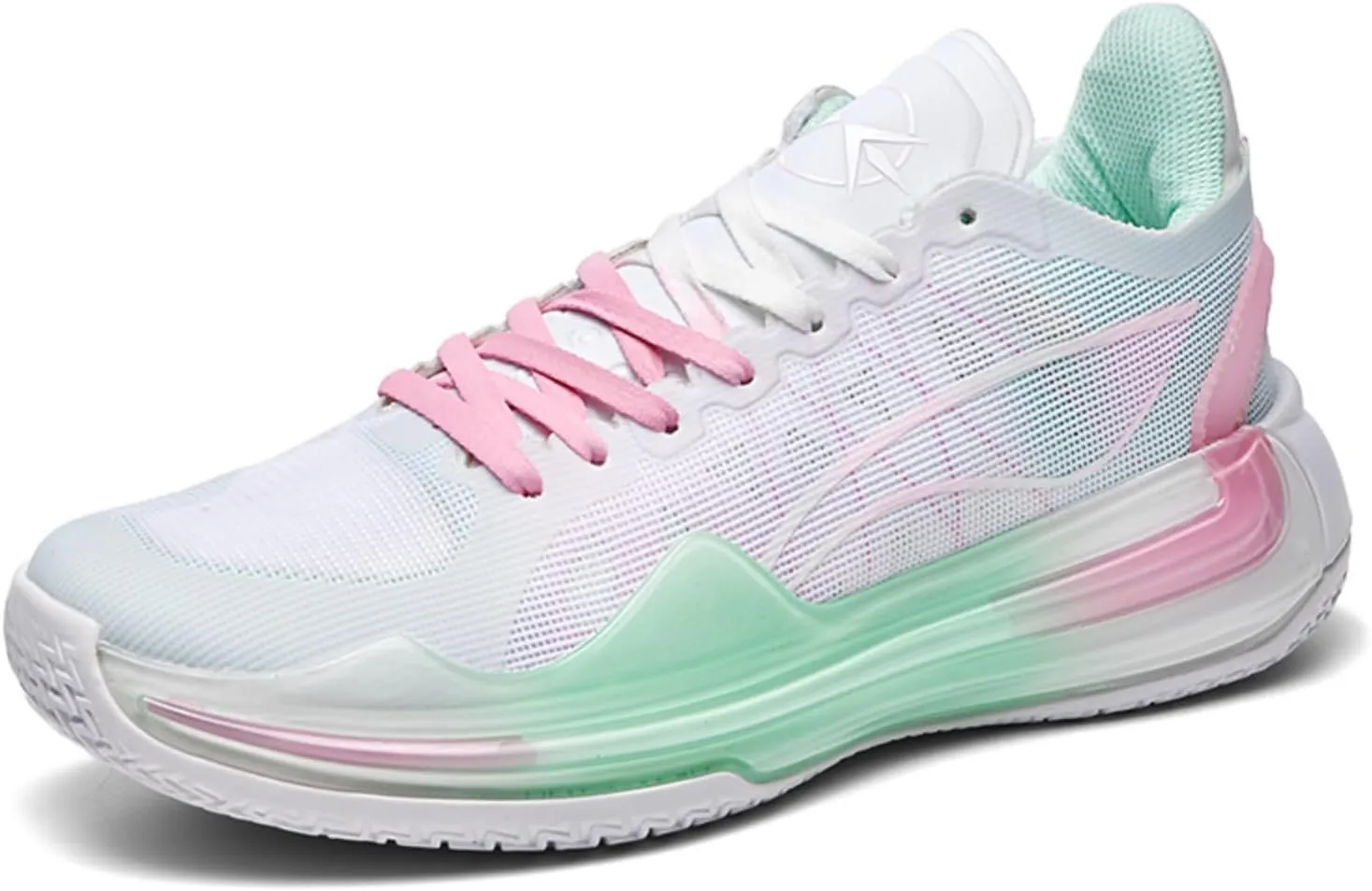 Mens Mid Top Lightweight Breathable Mesh Lace Up Basketball Shoes Fashion Non Slip Sport Sneakers for Walking Running Tennis Volleyball
