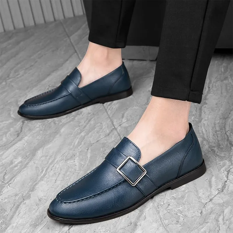 Men's Slip-On Social Dress Shoes, Fashion Business & Party Footwear, Wedding & Driving Flats for Men, Men's Dress Loafers Shoes