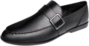 Men's Slip-On Social Dress Shoes, Fashion Business & Party Footwear, Wedding & Driving Flats for Men, Men's Dress Loafers Shoes